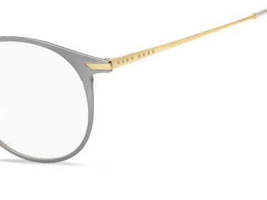 Designer Men Hugo Boss Eyeglasses: 1252 - Matte Ruthenium- SpecSMART Eye Clinic (Zoom View)